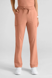 Pampa-Emp-028 - Butter-Soft STRETCH FLXTEK+ Women's 8-Pocket Straight Leg Cargo Scrub Pants