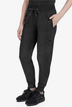 Load image into Gallery viewer, Pampa-Emp-032 - Healing Hands Purple Label Women&#39;s 6-Pocket STRETCH Flare Leg Drawstring Scrub Pants