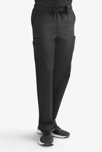 Pampa-Emp-056 - Butter-Soft STRETCH Men's 9-Pocket Zip Front Cargo Straight Leg Scrub Pants