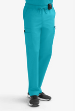 Load image into Gallery viewer, Pampa-Emp-056 - Butter-Soft STRETCH Men&#39;s 9-Pocket Zip Front Cargo Straight Leg Scrub Pants