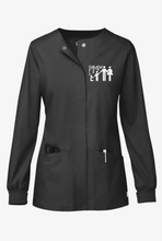 Load image into Gallery viewer, Pampa-Emp-075 - Butter-Soft STRETCH Women&#39;s 2-Pocket Long Sleeve Snap Front Scrub Jacket