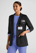 Load image into Gallery viewer, Pampa-Emp-079 - Easy STRETCH Simone Women’s 29 1/2&quot; 5-Pocket Consultation Scrub Lab Coat