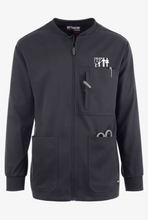 Load image into Gallery viewer, Pampa-Emp-080 - Grey&#39;s Anatomy by Barco Spandex STRETCH React Men&#39;s 5-Pocket Zip Front Scrub Jacket