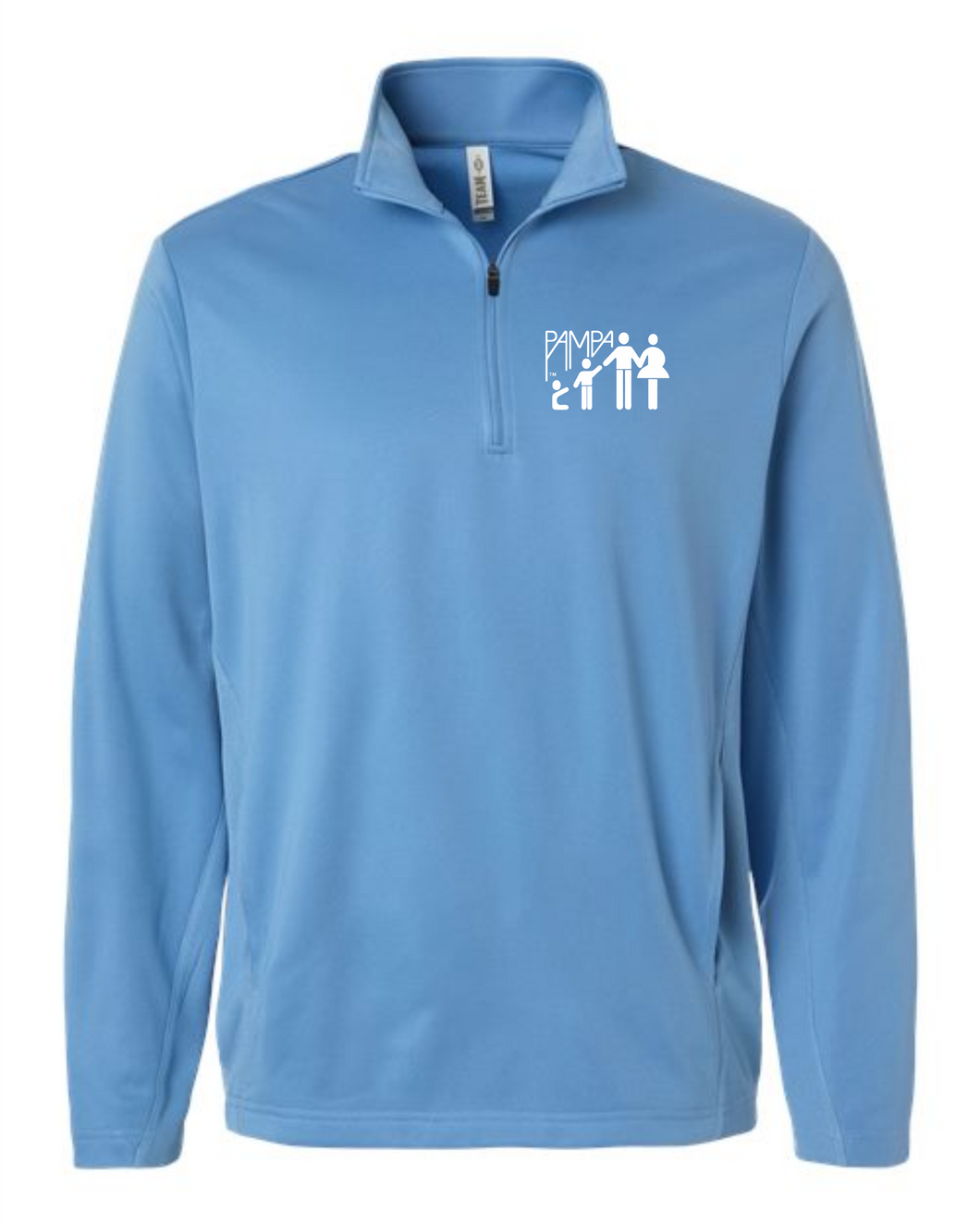 Pampa-Emp-154 - Team 365 - Unisex Squad Cadet Quarter-Zip Tech Fleece Pullover