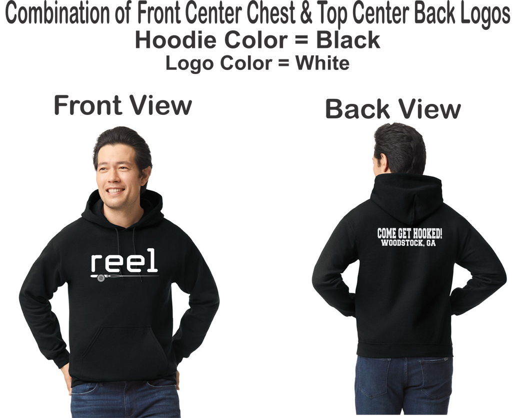 REEL-108 - Gildan-Hoodie - Reel Logos