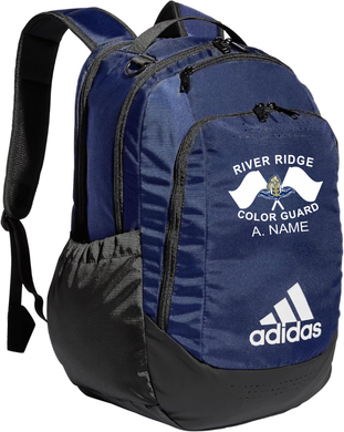 RR-BND-977-6 - Adidas Defender Sports Backpack - RR Helmet Cape Logo & Personalized Name