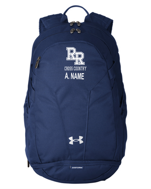 RR-XC-976-2 - Under Armour Hustle Backpack - RR Cross Country Logo
