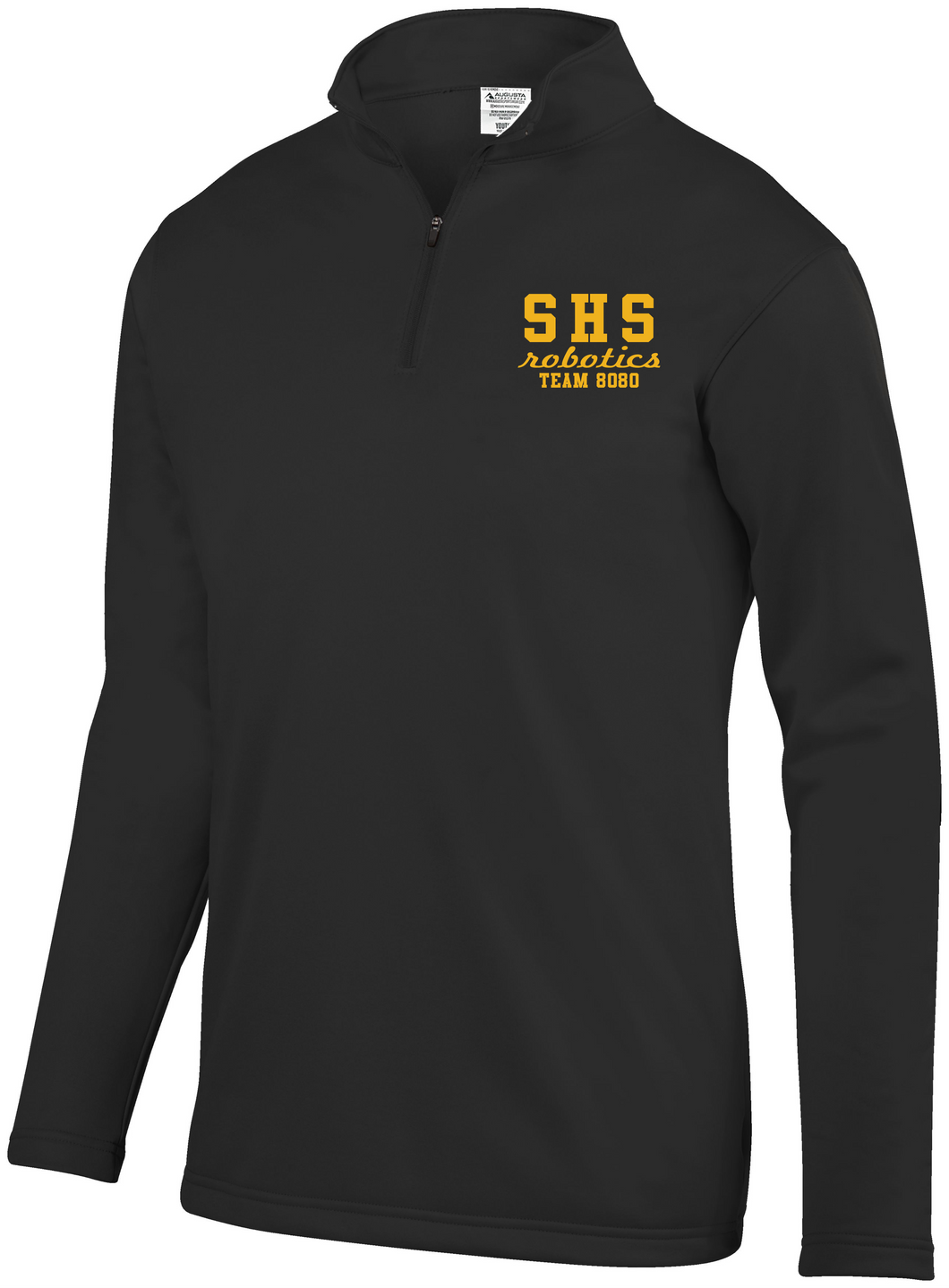 SEQ-Robotics-101-5 - Augusta 1/4 Zip Wicking Fleece Pullover - SHS Robotics Team 8080