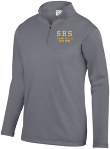 SEQ-Robotics-101-5 - Augusta 1/4 Zip Wicking Fleece Pullover - SHS Robotics Team 8080