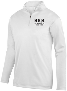 SEQ-Robotics-101-5 - Augusta 1/4 Zip Wicking Fleece Pullover - SHS Robotics Team 8080