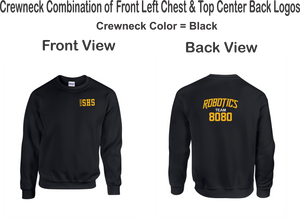 SEQ-Robotics-304-2 - Gildan Crew Neck Sweatshirt - Rock Shirt-Team 8080 Logos