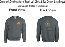 Load image into Gallery viewer, SEQ-Robotics-304-1 - Gildan Crew Neck Sweatshirt - Team 8080 Robotic Logos