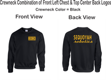 Load image into Gallery viewer, SEQ-Robotics-304-3 - Gildan Crew Neck Sweatshirt - 8080 Team Shirt Logos