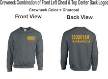 Load image into Gallery viewer, SEQ-Robotics-304-3 - Gildan Crew Neck Sweatshirt - 8080 Team Shirt Logos