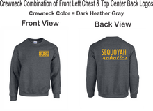 Load image into Gallery viewer, SEQ-Robotics-304-3 - Gildan Crew Neck Sweatshirt - 8080 Team Shirt Logos