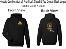Load image into Gallery viewer, SEQ-Robotics-306-1 - Russell Athletic Unisex Dri-Power® Hooded Sweatshirt - Team 8080 Robotic Logos