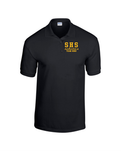 SEQ-Robotics-509-5 - Gildan Adult Jersey Short Sleeve Polo - SHS Robotics Team 8080 Logo