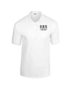 SEQ-Robotics-509-5 - Gildan Adult Jersey Short Sleeve Polo - SHS Robotics Team 8080 Logo