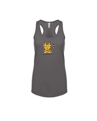 SEQ-Robotics-514-1 - Next Level Ladies' Ideal Racerback Tank - Sequoyah Robotics Team 8080 Logo
