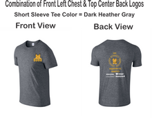 Load image into Gallery viewer, SEQ-Robotics-521-1 - Gildan Adult Softstyle Short Sleeve T-Shirt - Team 8080 Robotic Logos