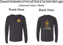 Load image into Gallery viewer, SEQ-Robotics-523-1 - Bella Canvas Unisex Jersey Long Sleeve Tee - Team 8080 Robotic Logos