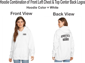 SEQ-Robotics-303-2 - Gildan Hoodie Sweatshirt - Rock Shirt Team 8080 Logos