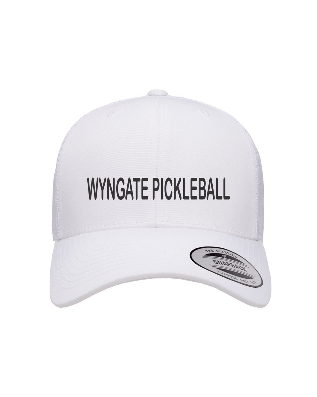 Wyngate-Pickleball-117- Yupoong Classic Premium Snapback Cap - Wyngate Pickleball Logo