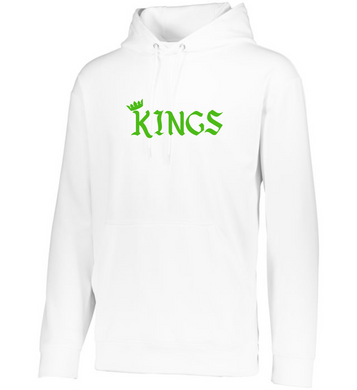 ATL-KINGS-105-2 - Augusta Wicking Fleece Hoodie Pullover - KINGS Logo