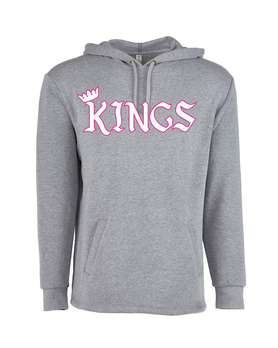 ATL-KINGS-315-2 - Next Level Ladies Malibu Welt Pocket Hooded Sweatshirt - KINGS Logo