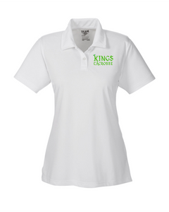 ATL-KINGS-501-1 - Team 365 Command Snag Protection Polo - KINGS Lacrosse Logo