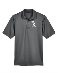 ATL-KINGS-502-7 - Devon & Jones CrownLux Performance Plaited Polo - K With Crown Logo