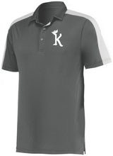 Load image into Gallery viewer, ATL-KINGS-504-7 - Augusta Bi-Color Vital Polo - K With Crown Logo