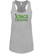 Load image into Gallery viewer, ATL-KINGS-515-1 - Next Level Ladies&#39; Ideal Racerback Tank - KINGS Lacrosse Logo