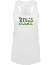 Load image into Gallery viewer, ATL-KINGS-515-1 - Next Level Ladies&#39; Ideal Racerback Tank - KINGS Lacrosse Logo