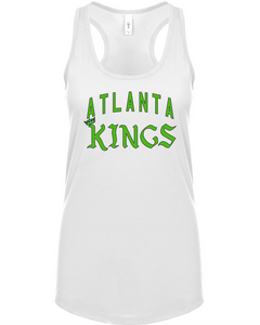 ATL-KINGS-515-3 - Next Level Ladies' Ideal Racerback Tank - Atlanta KINGS Arch Logo