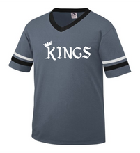 Load image into Gallery viewer, ATL-KINGS-543-2 - Augusta Sleeve Stripe Jersey - KINGS Logo