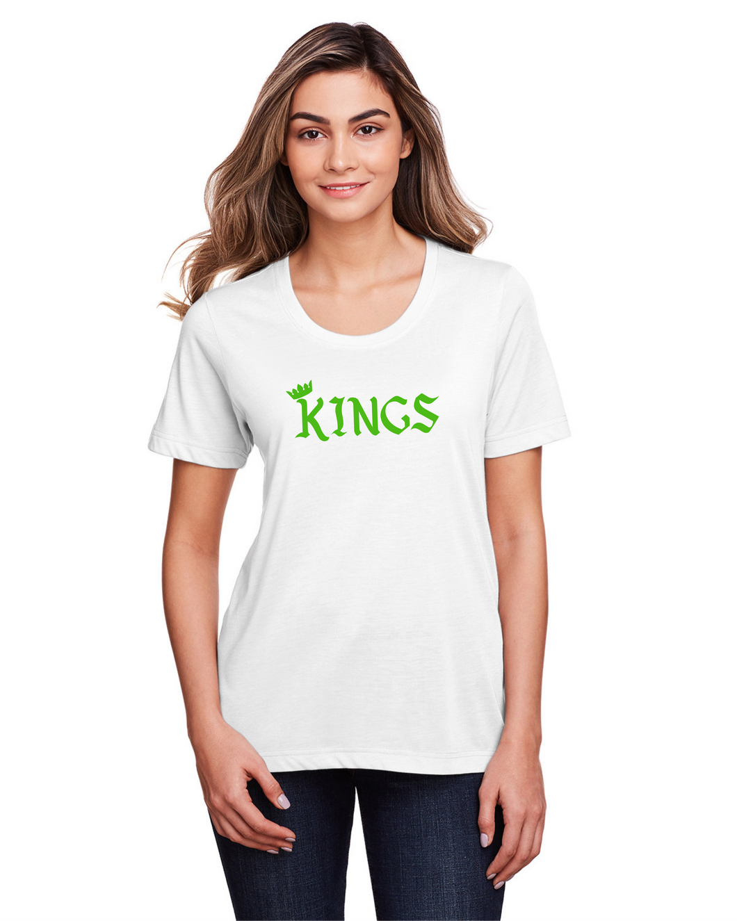 ATL-KINGS-631-2 - Core 365 Adult Fusion ChromaSoft Performance Short Sleeve T-Shirt - Kings Logo