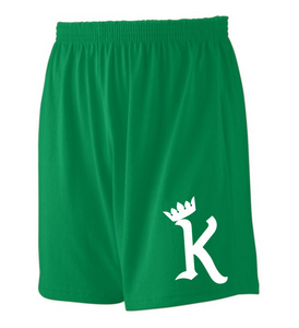ATL-KINGS-729-7 - Augusta Jersey Knit Short (6 Inch Inseam) - K With Crown Logo