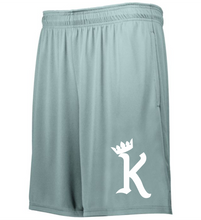 Load image into Gallery viewer, ATL-KINGS-732-7 - Holloway Whisk 2.0 Shorts (8 Inch Inseam) - K With Crown Logo