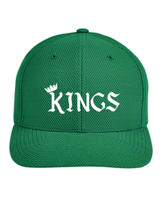 ATL-KINGS-902-2 - Devon & Jones CrownLux Performance™ by Flexfit® Adult Cap - KINGS Logo