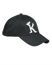 Load image into Gallery viewer, ATL-KINGS-905-7 - Big Accessories 6-Panel Structured Twill Cap - K With Crown Logo