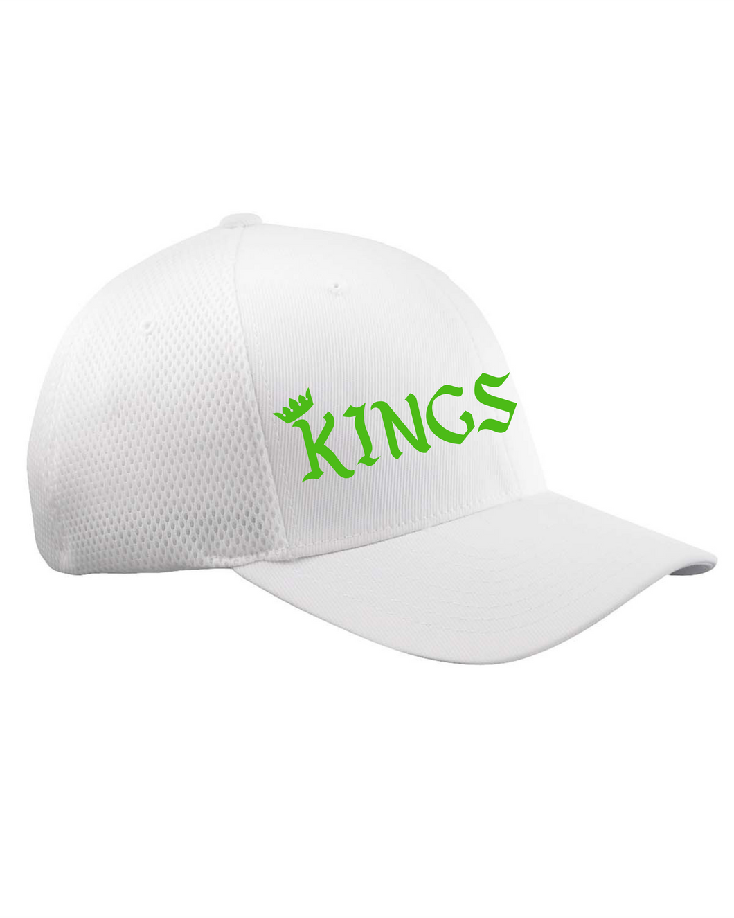 ATL-KINGS-910-2 - Flexfit Adult Ultrafibre and Airmesh Cap - KINGS Logo
