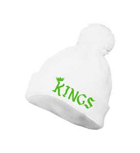 ATL-KINGS-915-2 - Augusta POM Beanie - KINGS Logo