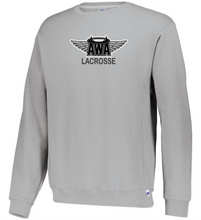 Load image into Gallery viewer, AWA-LAX-092-1 - Russell Athletic Unisex Dri-Power Crewneck Sweatshirt - AWA Lacrosse Logo