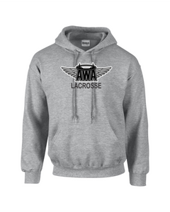 AWA-LAX-301-1 - Gildan-Hoodie - AWA Girls Lacrosse Logo