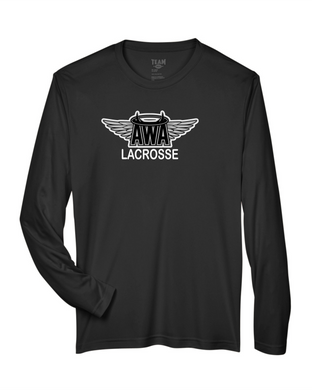 AWA-LAX-624-1 - Team 365 Zone Performance Long-Sleeve T-Shirt - AWA Girls Lacrosse Logo