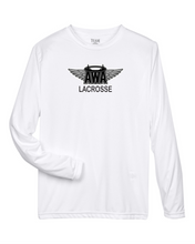 Load image into Gallery viewer, AWA-LAX-624-1 - Team 365 Zone Performance Long-Sleeve T-Shirt - AWA Girls Lacrosse Logo