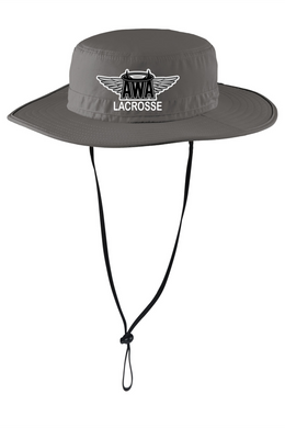 AWA-LAX-912-1 - Port Authority Outdoor Wide-Brim Hat - AWA Lacrosse Logo
