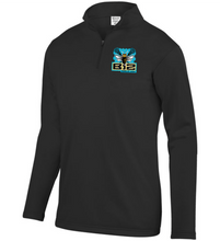 Load image into Gallery viewer, B12-LAX-324-1 - Augusta 1/4 Zip Wicking Fleece Pullover - B12 Girls LAX Bee Honeycomb Logo