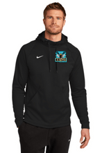 Load image into Gallery viewer, B12-LAX-292-1 - Nike Therma-FIT Pullover Fleece Hoodie - B12 Girls LAX Bee Honeycomb Logo